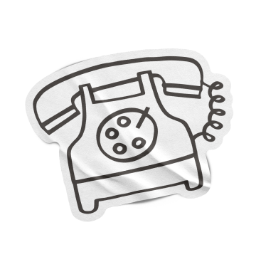 Image d'un ancien téléphone