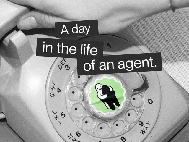 A day in the life of a customer care agent.