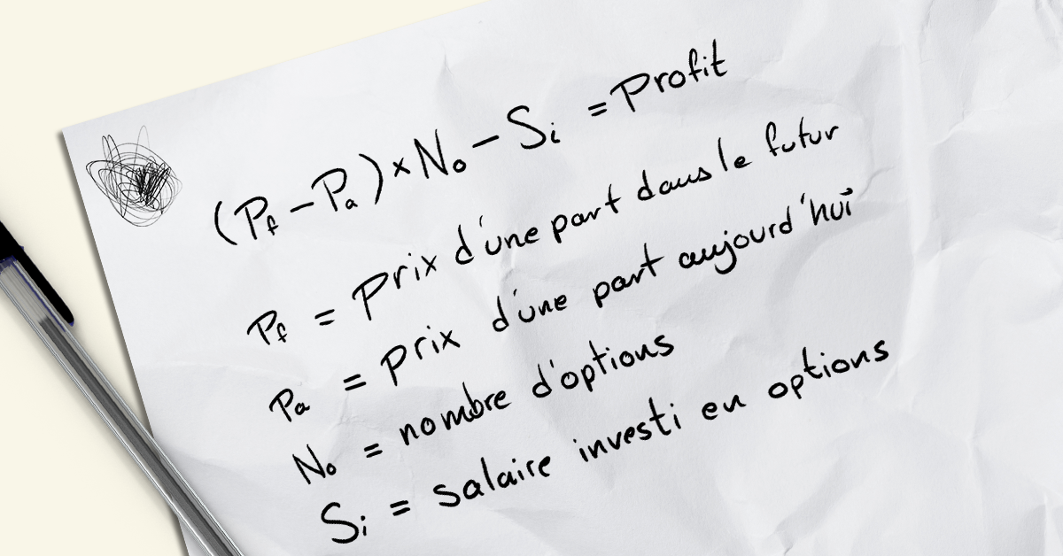 Il y a tout plein de variables que j’ai ignorées pour rendre ça plus simple.