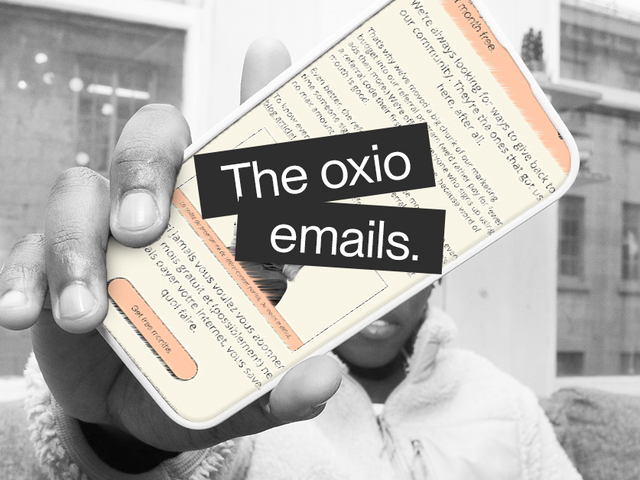 The oxio emails.