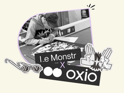 Thumbnail for blog article Le Monstr x oxio make the internet look goooood.