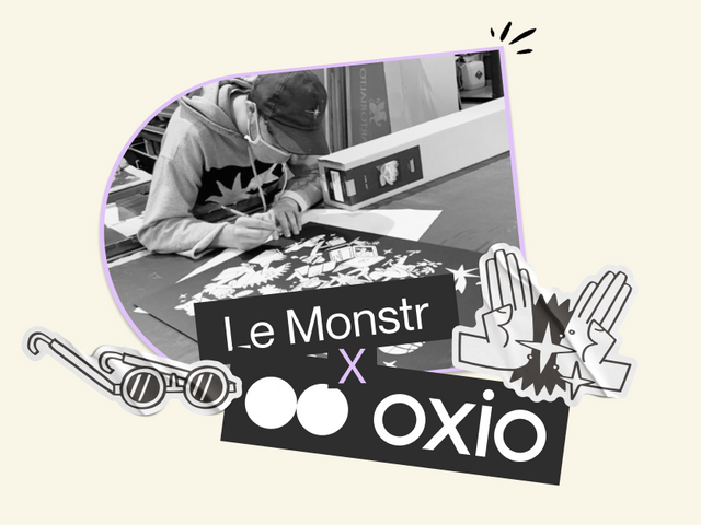 Le Monstr x oxio make the internet look goooood.