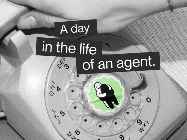 A day in the life of a customer care agent.