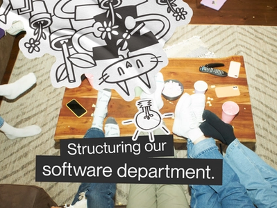Thumbnail for blog article Structuring our software department.