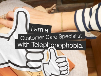 Thumbnail for blog article I am a customer care specialist with Telephonophobia.