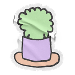 Autocollant d'une plante.