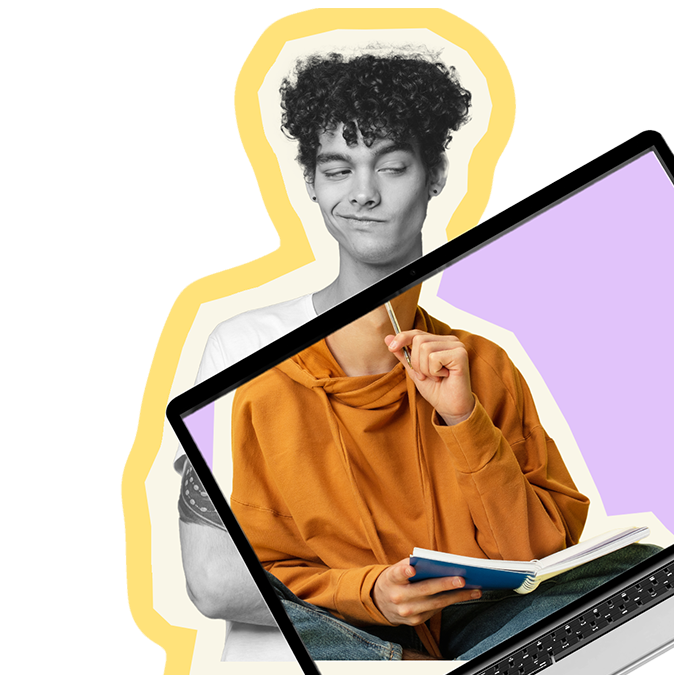 Newsletter signup illustration