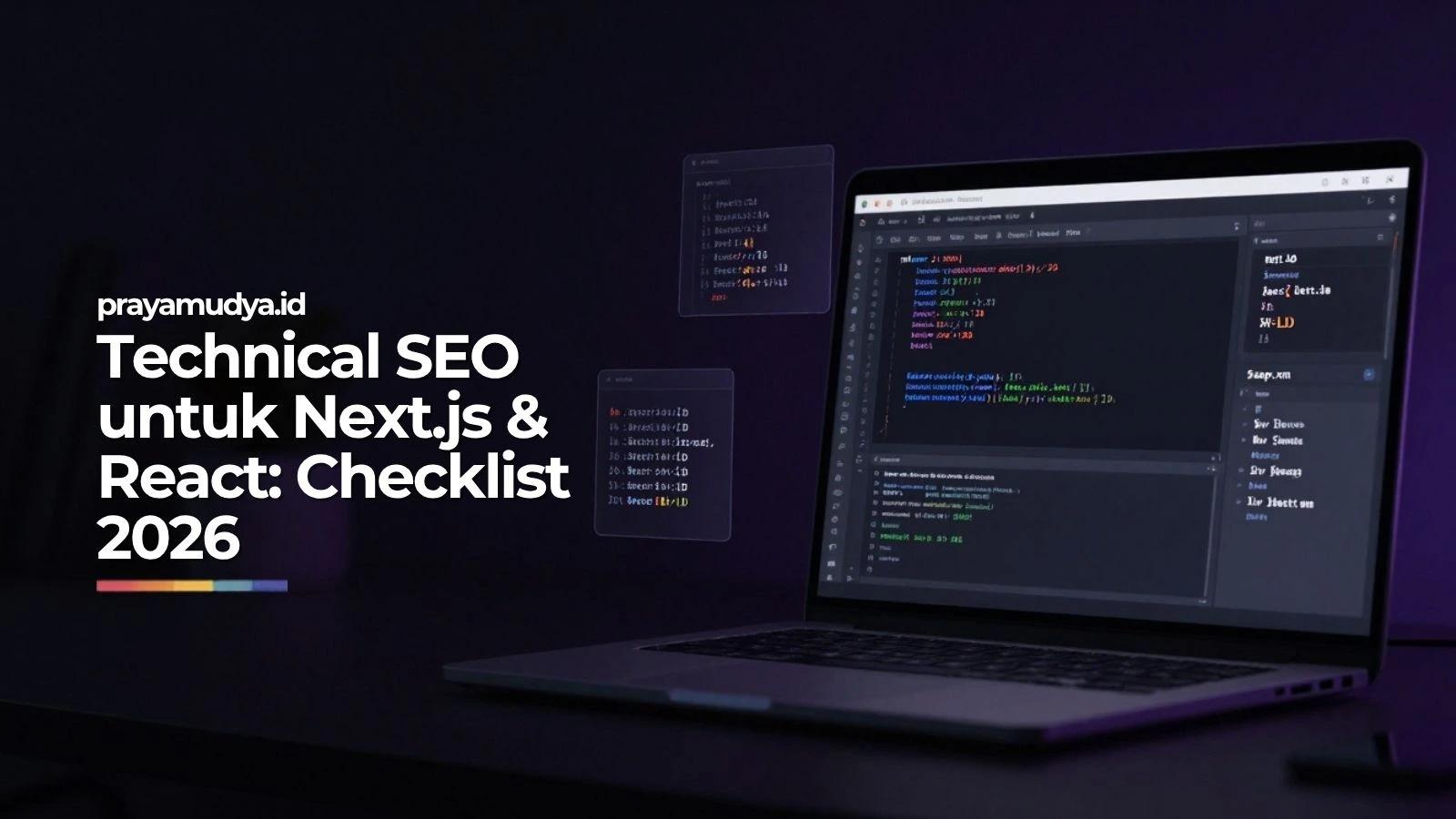 Technical SEO untuk Next.js & React: Checklist Implementation 2026