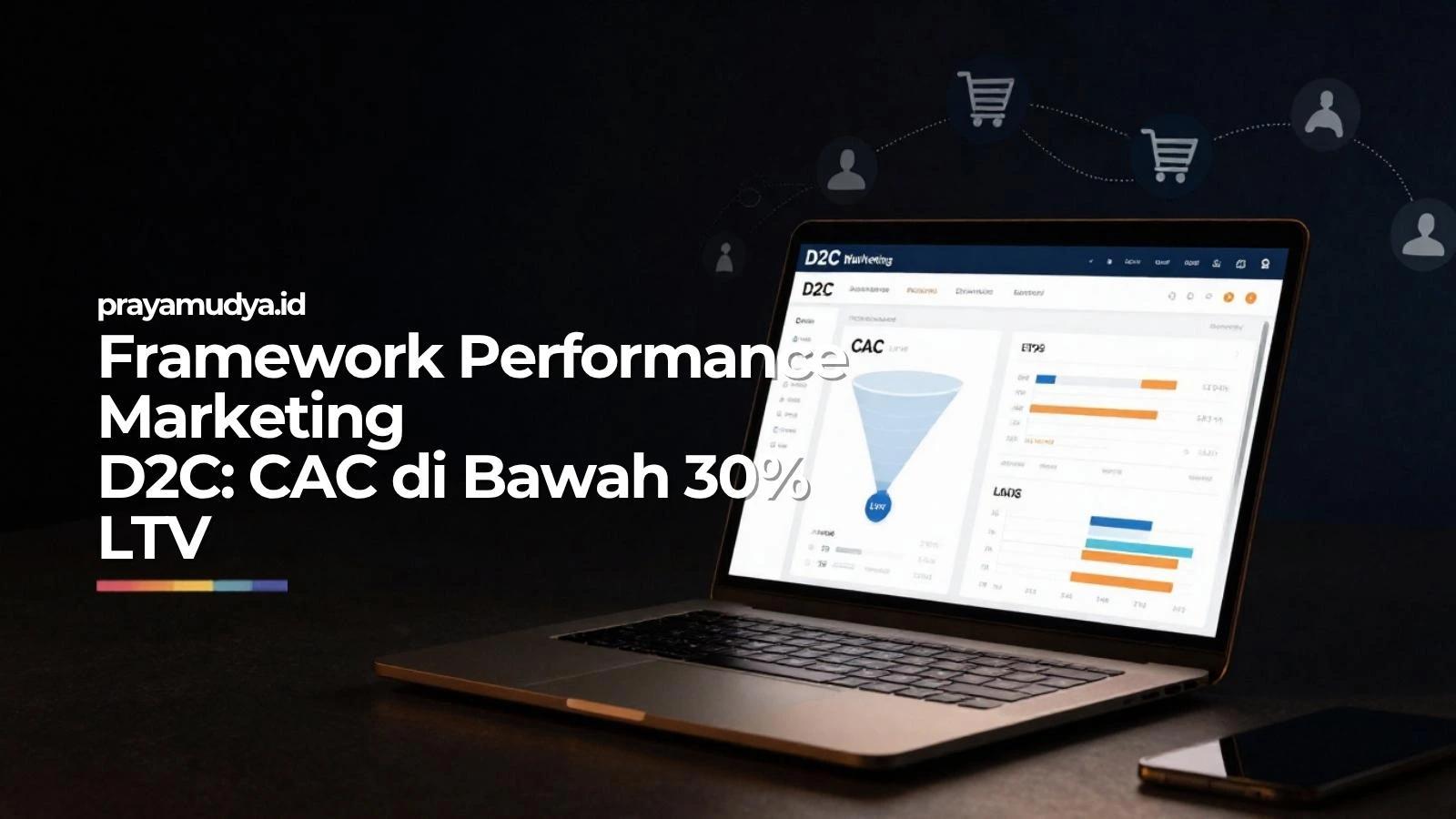 Framework Performance Marketing untuk D2C Indonesia: CAC di Bawah 30% LTV
