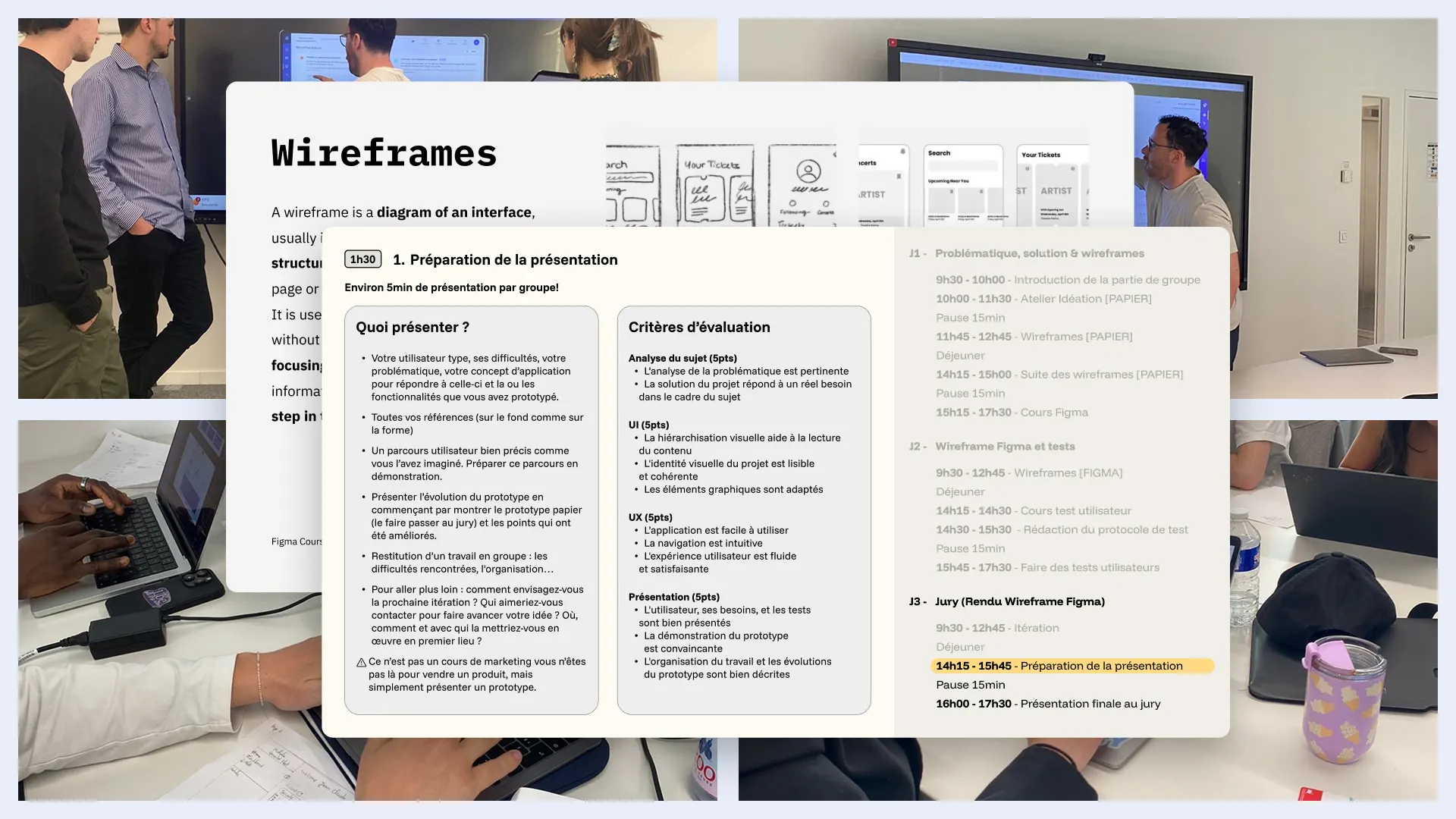 Atelier de prototypage Figma avec des étudiants de l’EmLyon Business School
