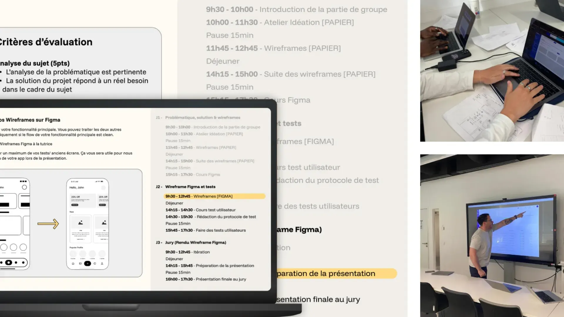 Atelier de prototypage Figma avec des étudiants de l’EmLyon Business School
