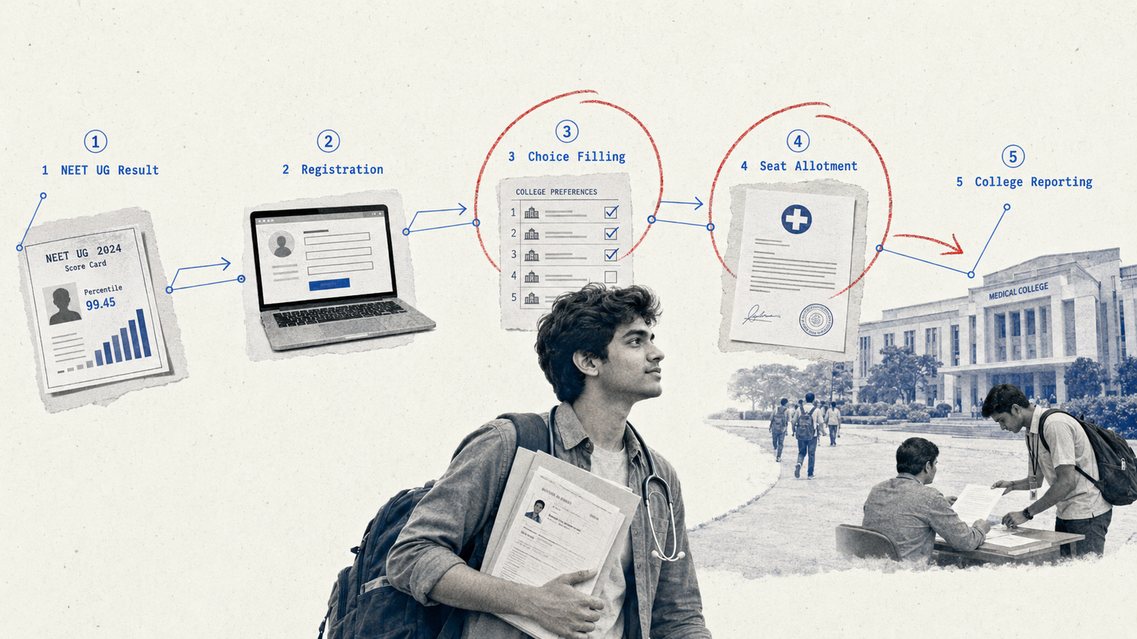 INI-CET Counselling Explained