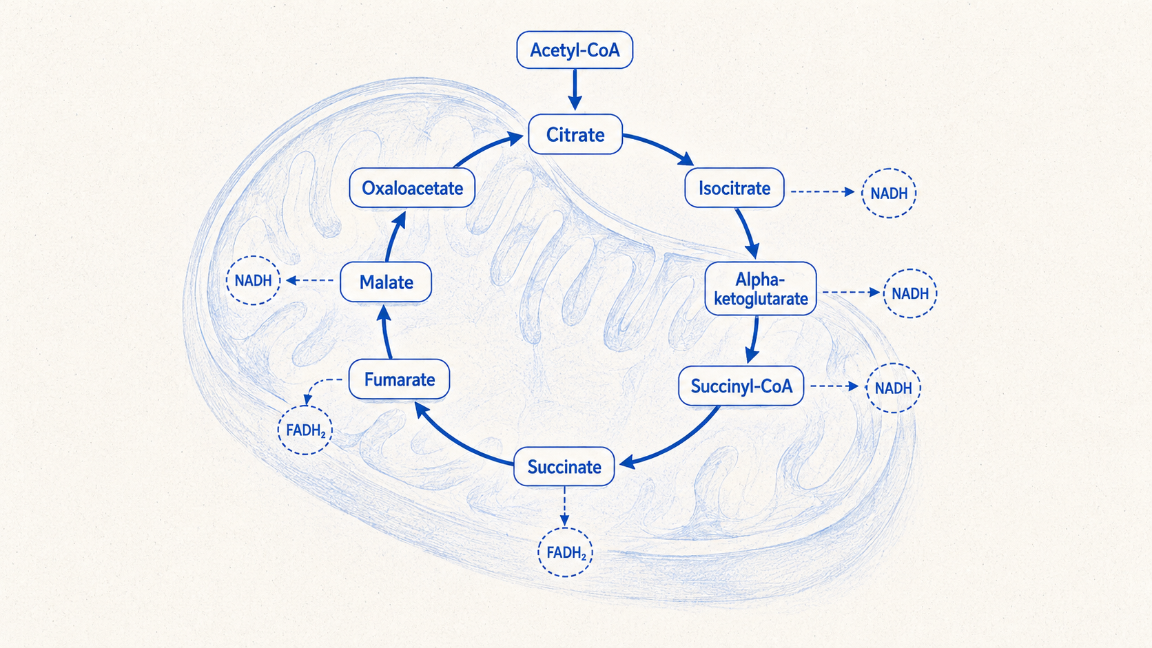 Krebs cycle mnemonic for NEET PG — all 8 steps, enzymes, and clinical correlations