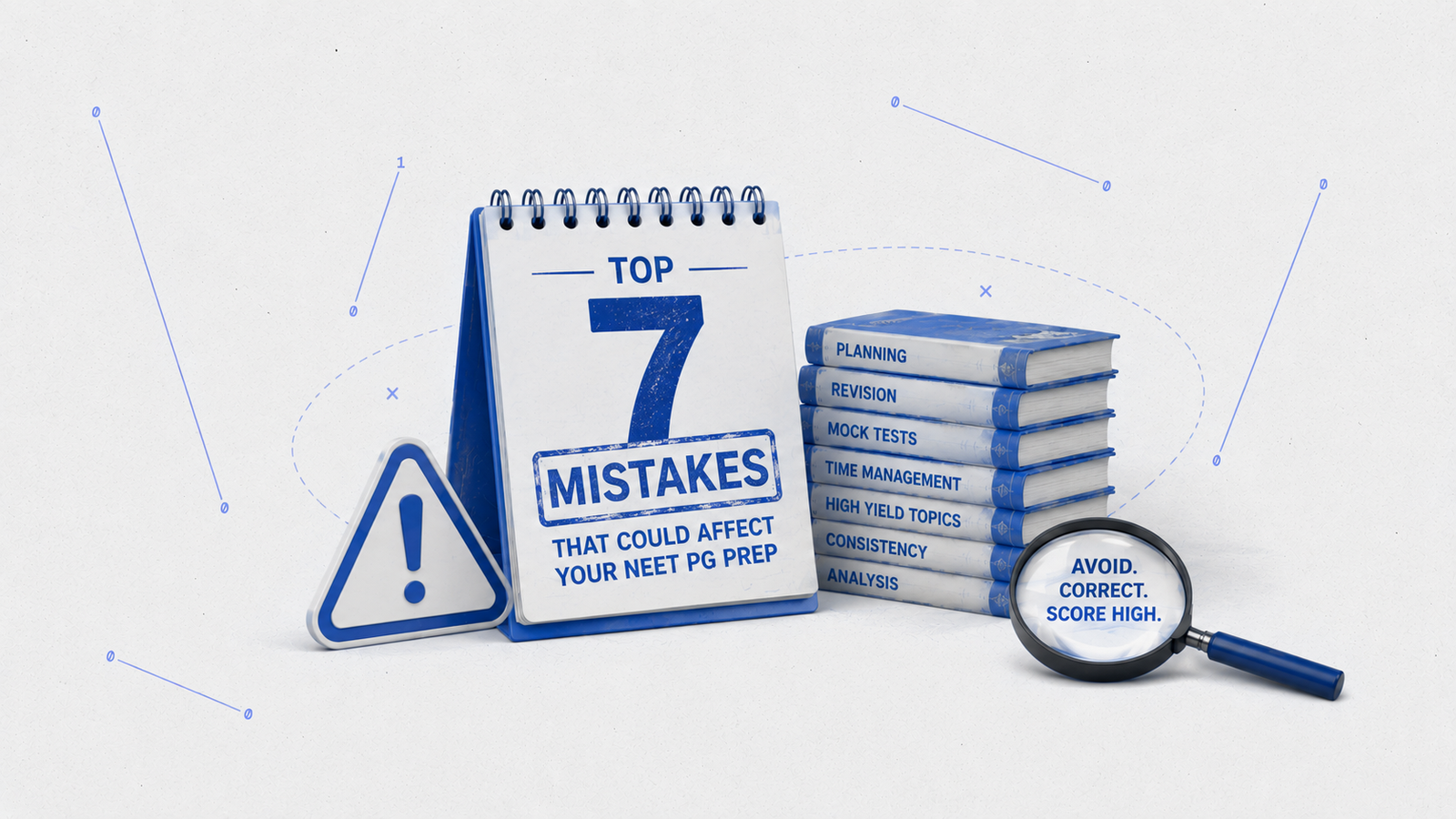 Top 7 Mistakes That Could Adversely Affect Your NEET PG Prep (And How to Avoid Them)