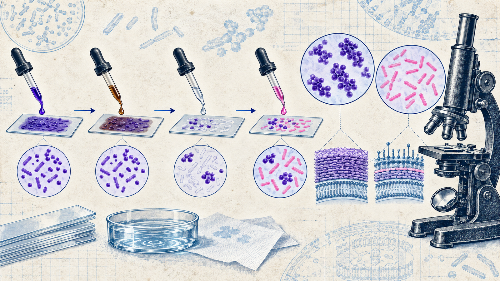 Gram Staining for NEET PG