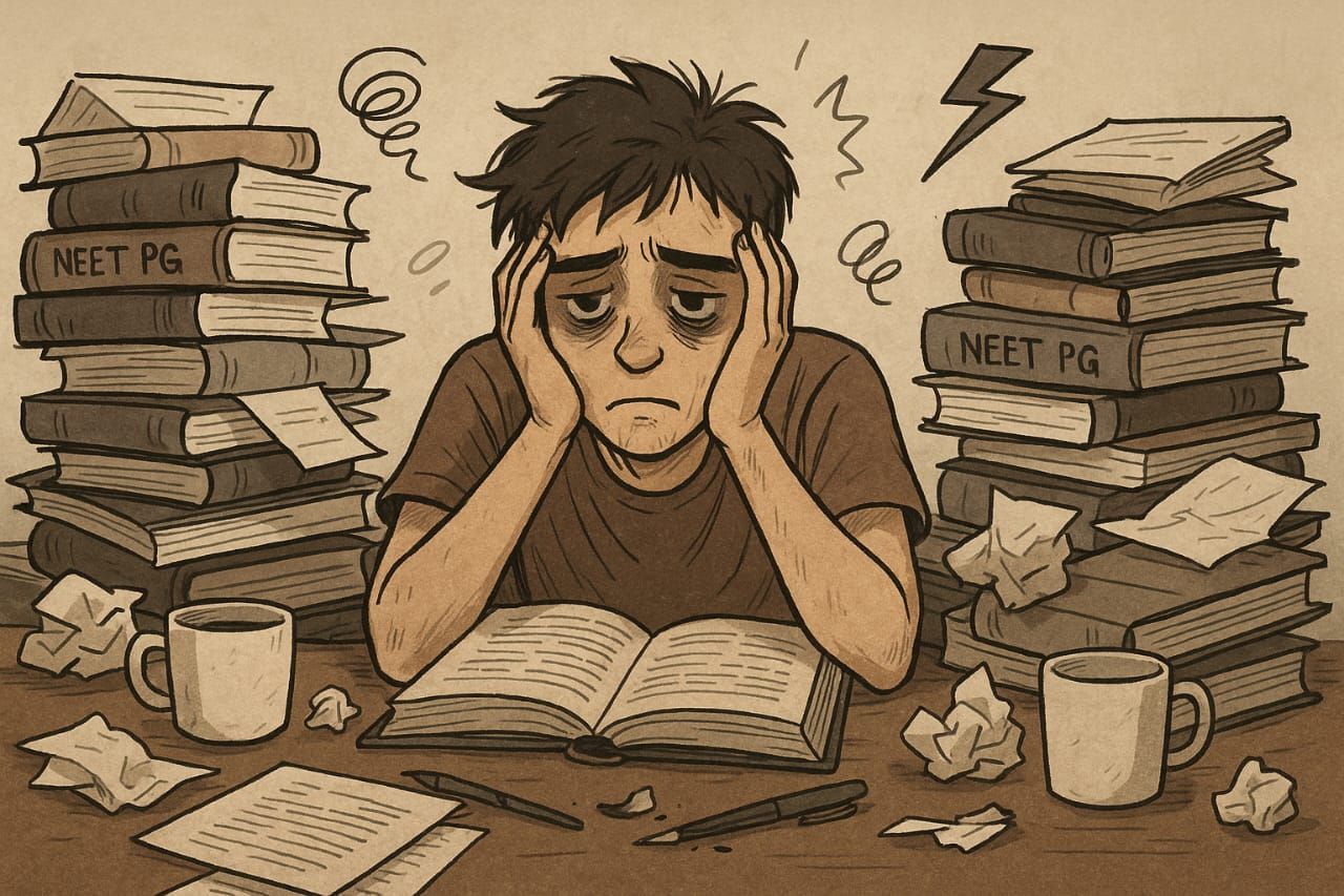 Shadow Under The Stethoscope: Burnout During NEET-PG Preparation