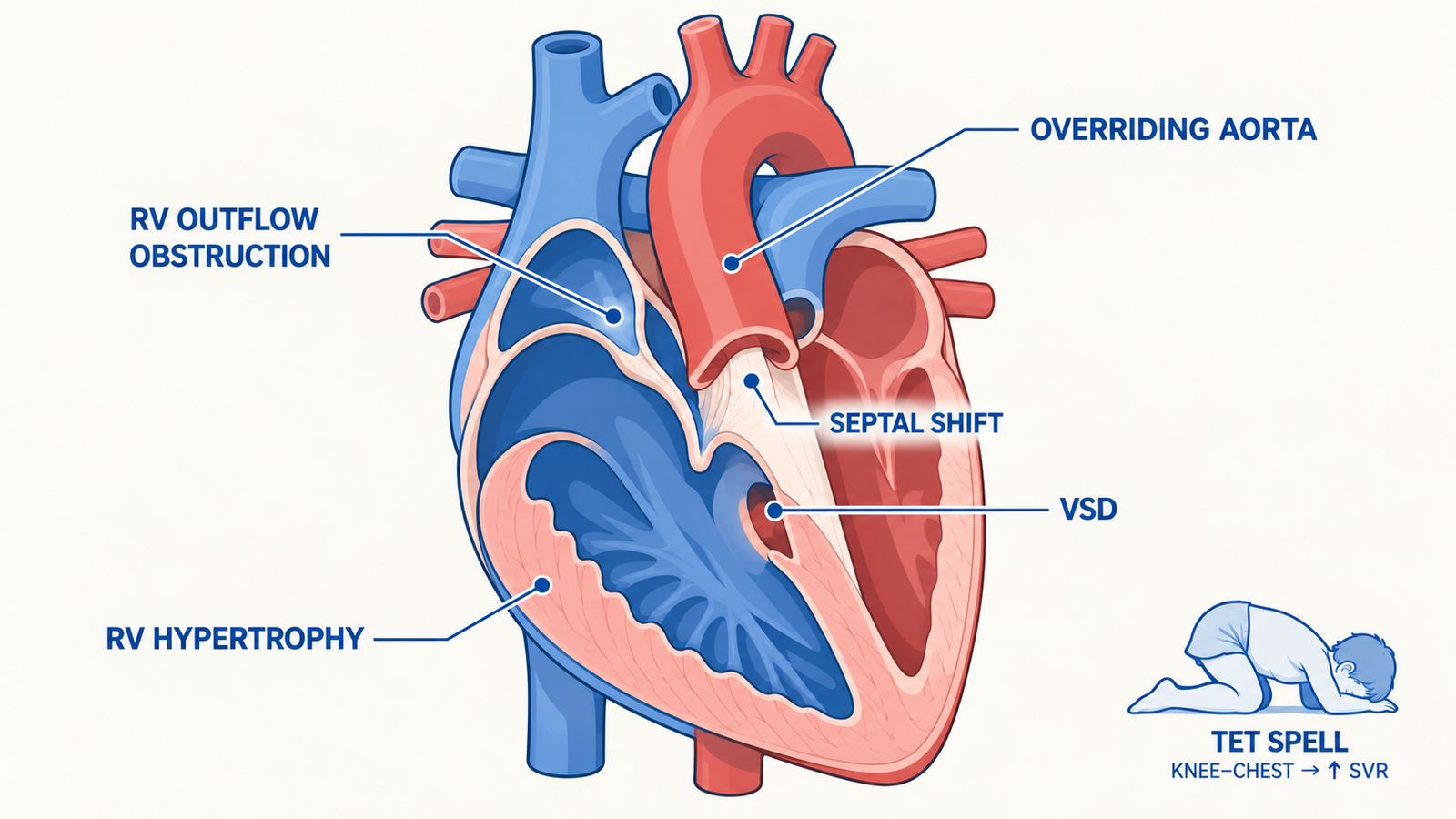 Tetralogy of Fallot for NEET PG