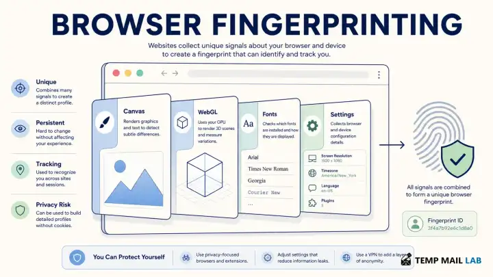 How Browser Fingerprinting Works Without Cookies