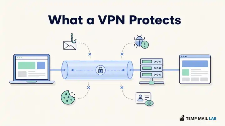 What Does a VPN Actually Protect You From?