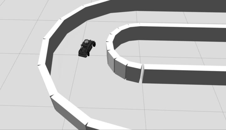 generated map - u turn