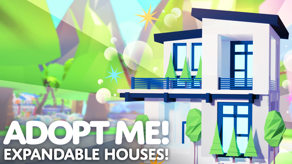 Welcome to Adopt Me's Expandable Houses update, taking a peek at the Luxury Home, a gorgeous two-story home with a balcony. 