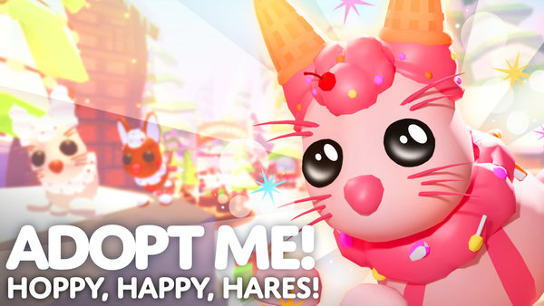 Candy Hare welcomes you to the Hare Box & Santa's Workshop update in Adopt Me! 