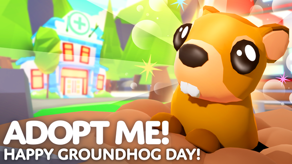 New Groundhog pet welcomes you to the Furniture Packs update in Adopt Me! 