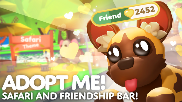 Friendship Bar & Safari Theme Update Notes! - Adopt Me!