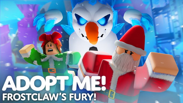 Welcome to Adopt Me's Frostclaw's Fury! Santa and Miss Eltow try to get away from Frostclaw. 