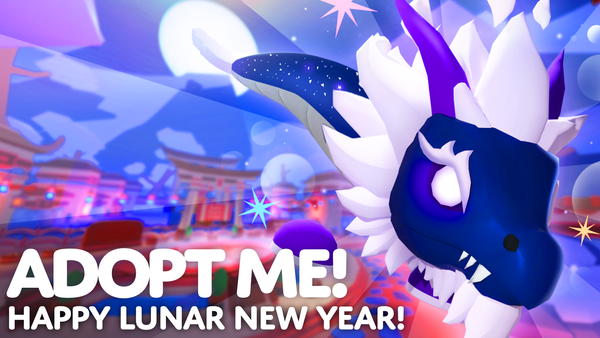 Midnight Dragon welcomes you to the Lunar New Year celebration in Adopt Me! 