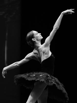 Dancer performs