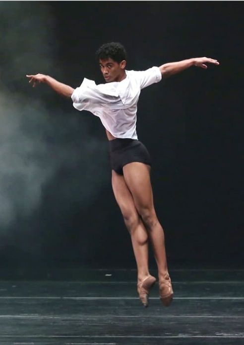 Photograph of dancer Arthur Wille