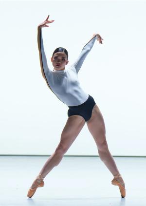 Photograph of dancer Riho Sakamoto
