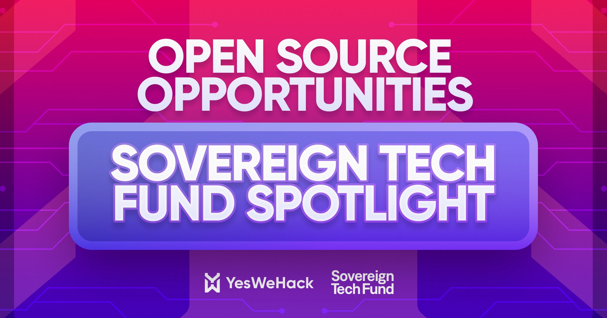 Open source Bug Bounty Programs from Sovereign Tech Fund