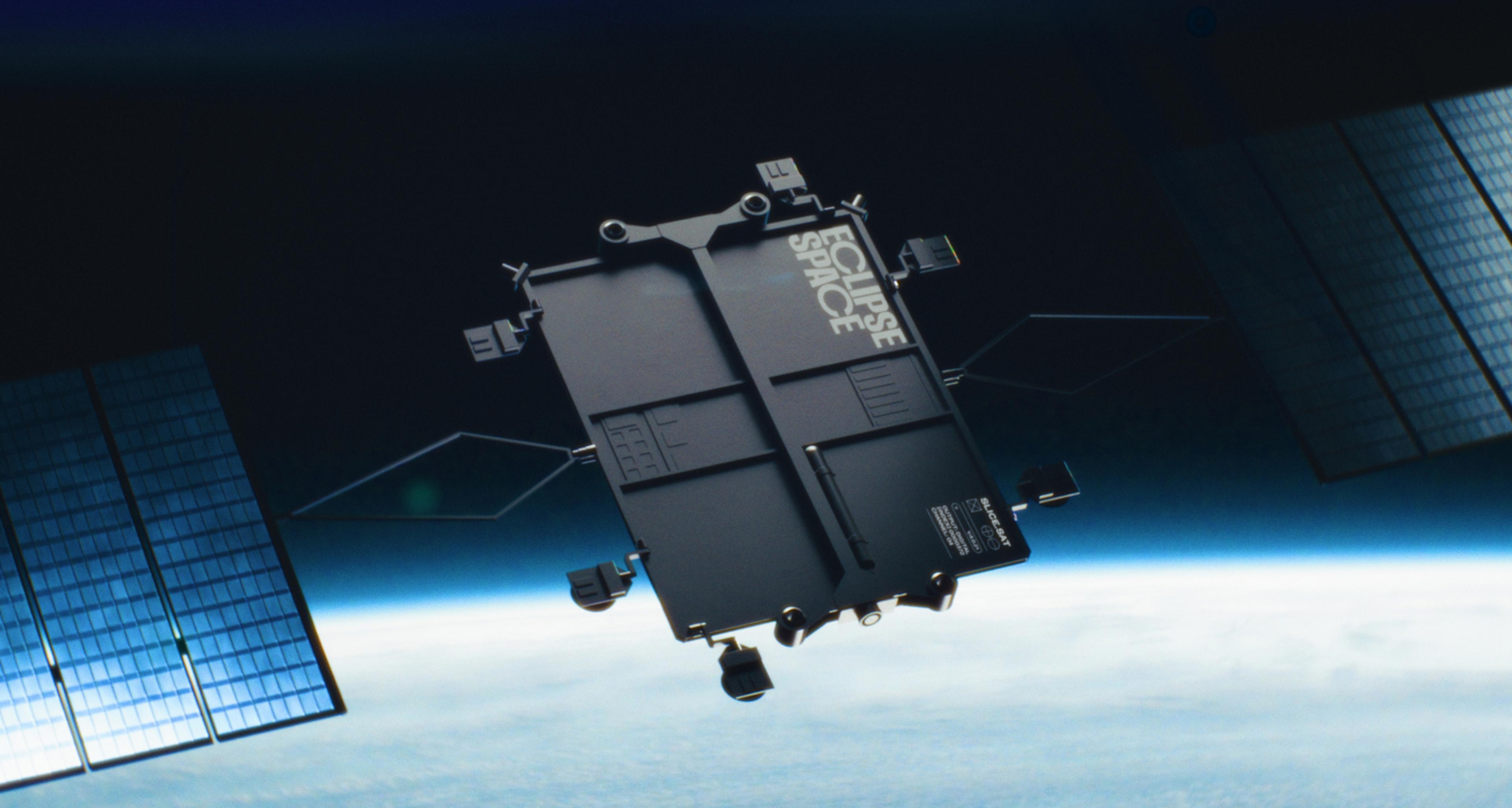 Eclipse Space satellite in low Earth orbit