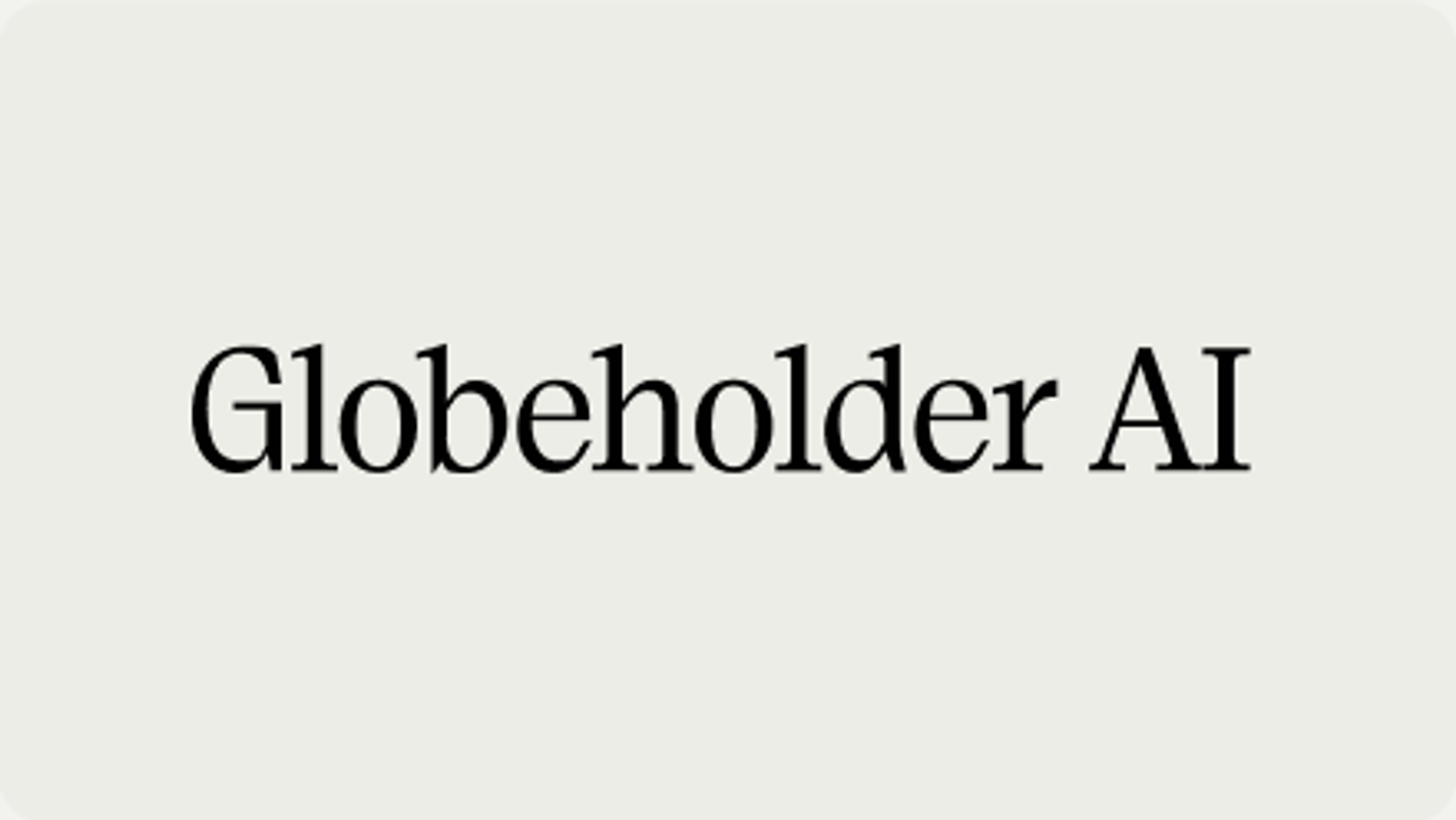 Globeholder AI