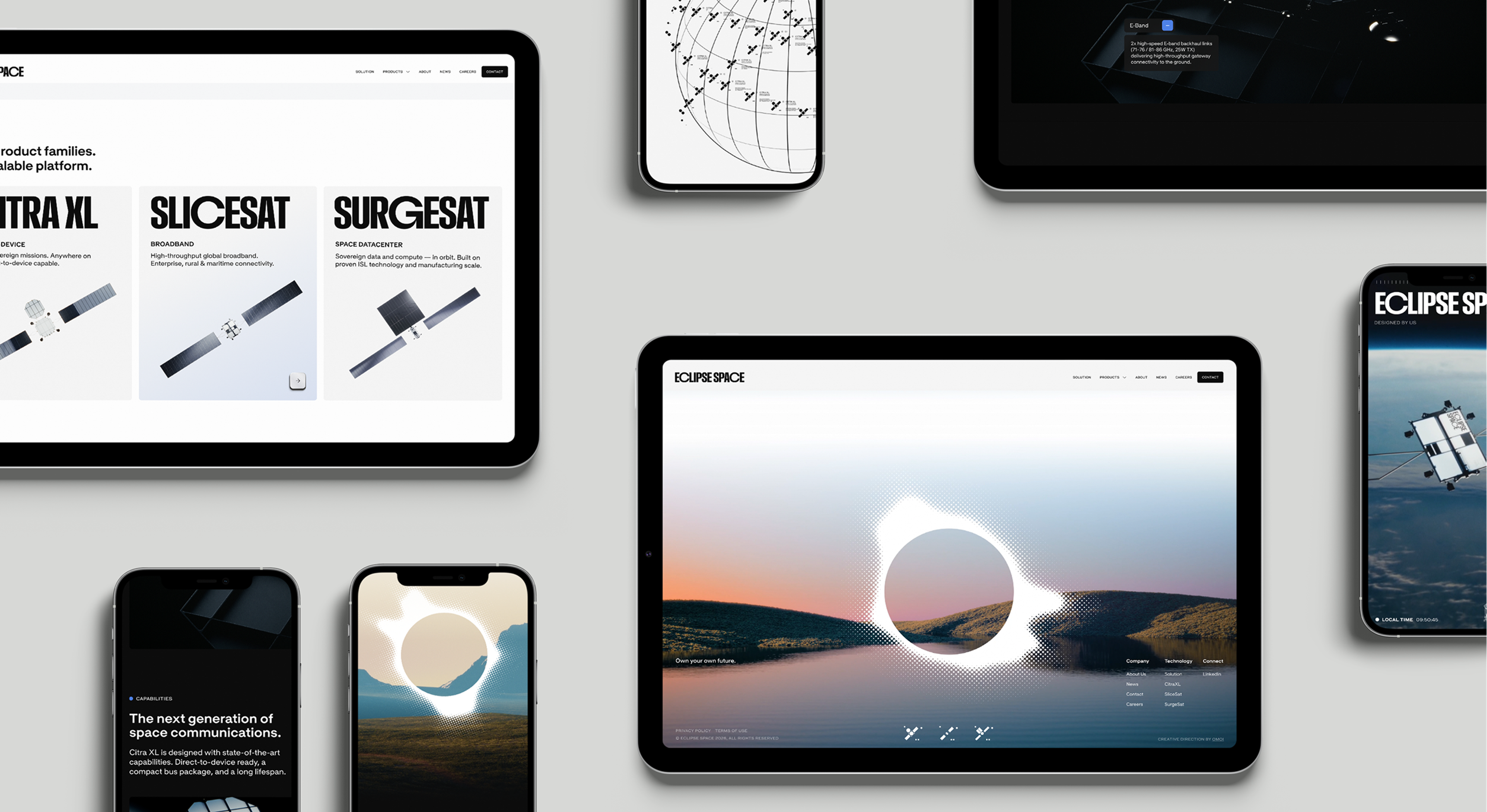 Eclipse Space website