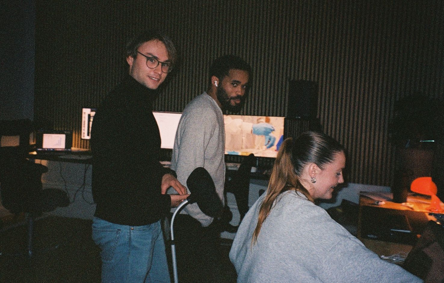 The Omoi studio at work