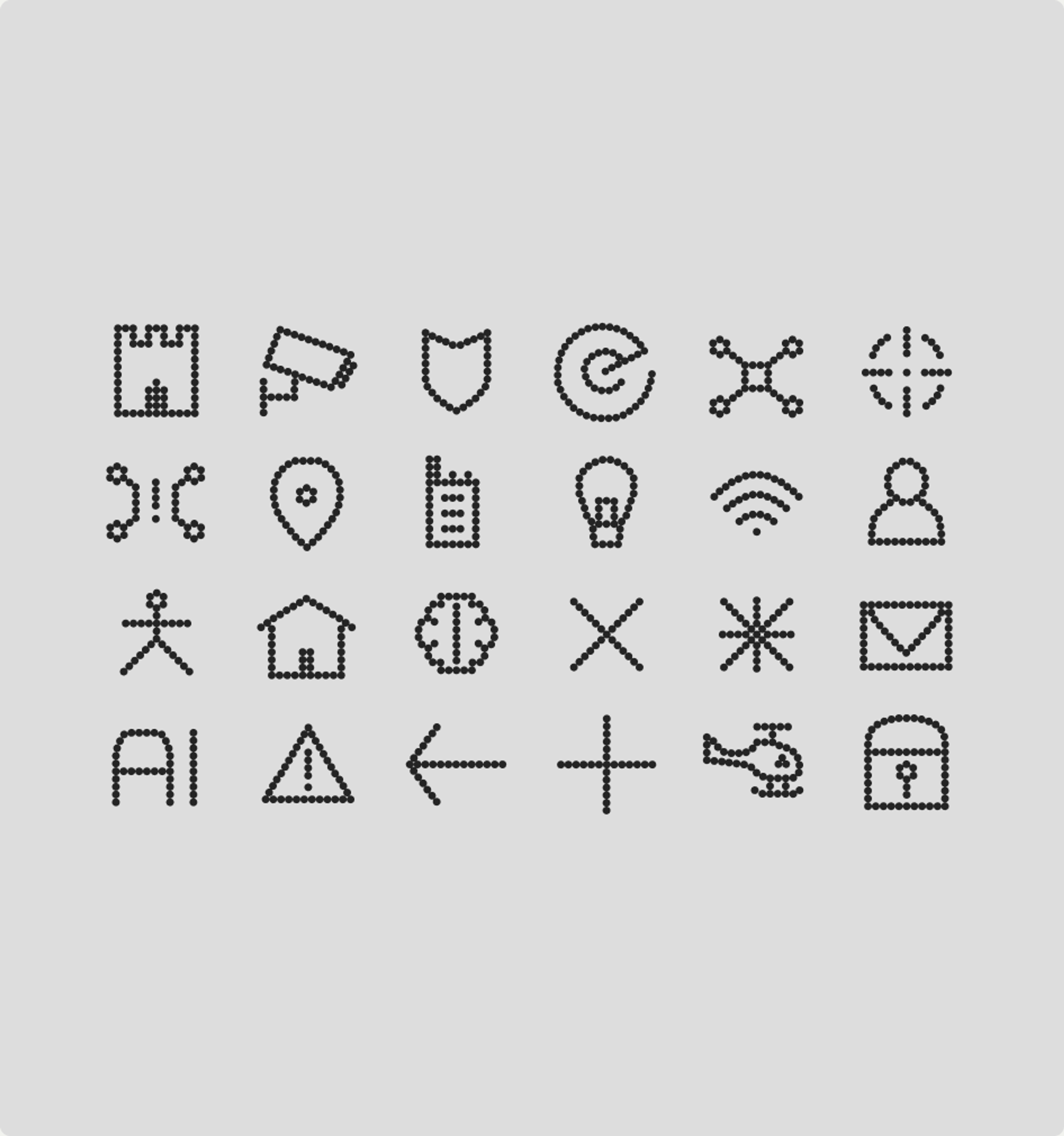 Custom icon set
