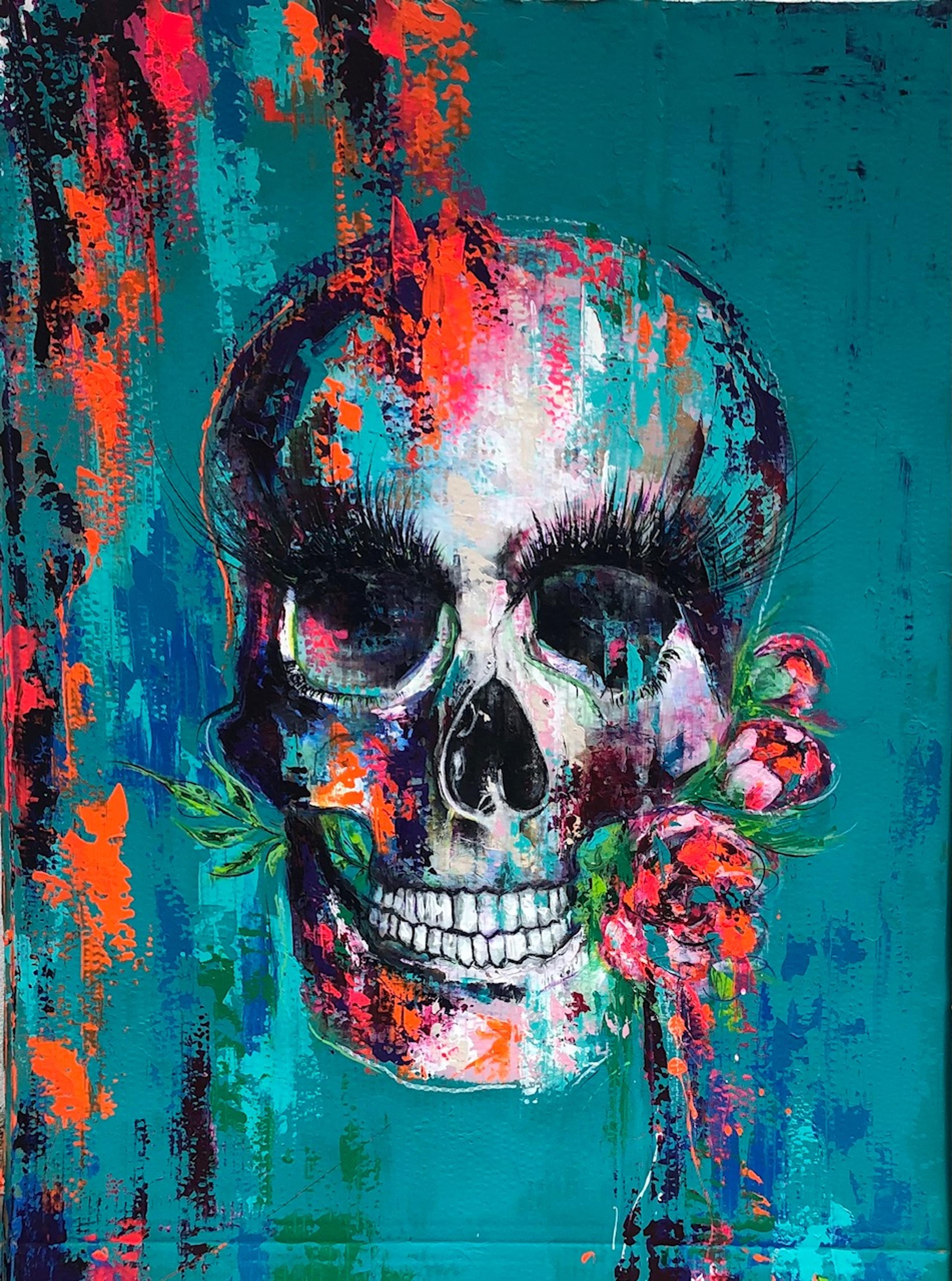 Los Muertos Coffee / Obraz vytvořený pro obal kávy