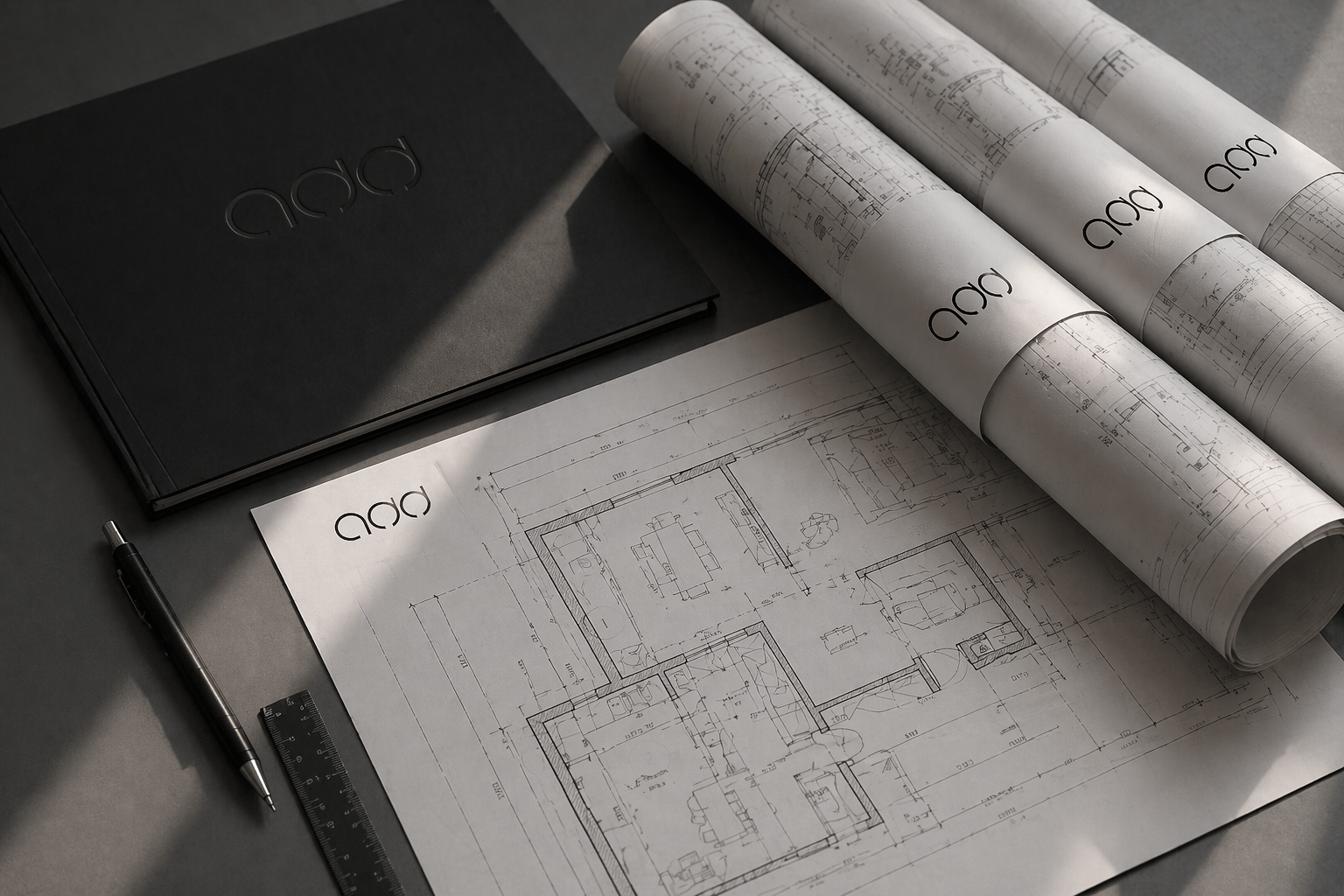 A complete set of working drawings