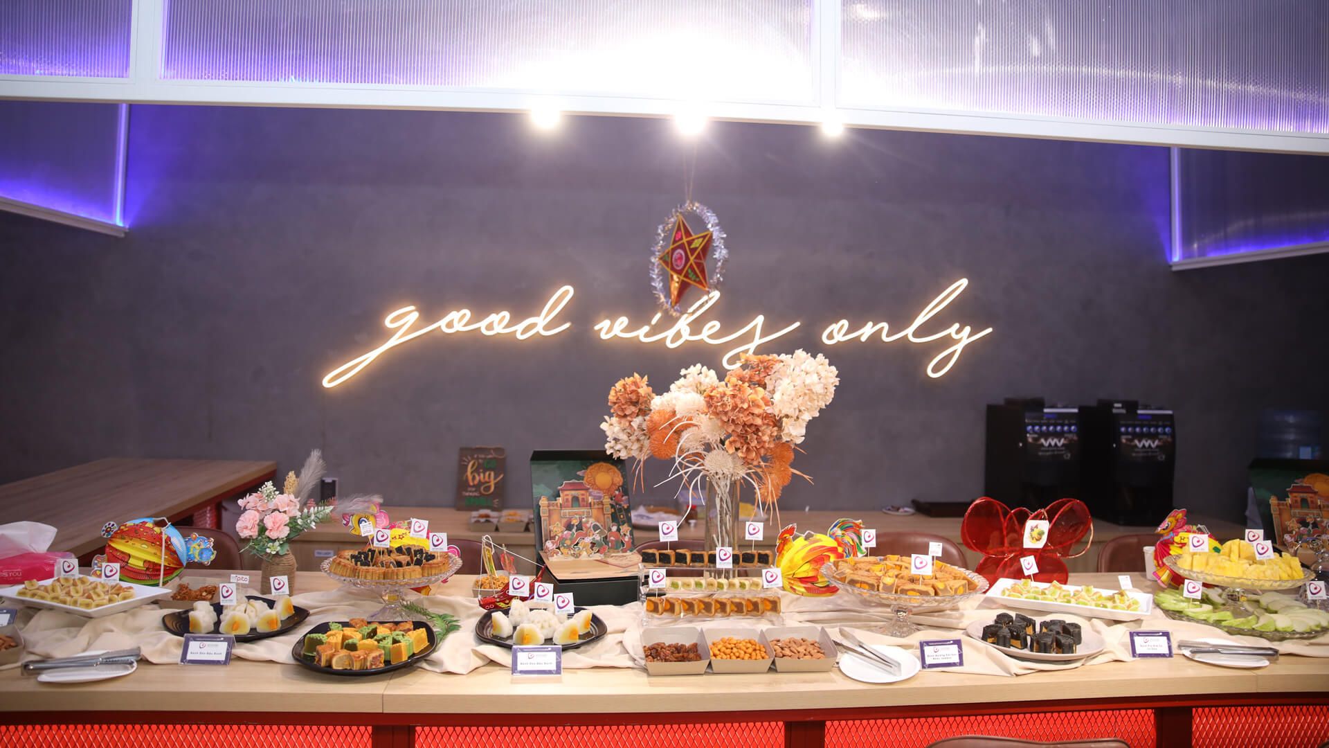 Each event is fulfilled with delicious treats