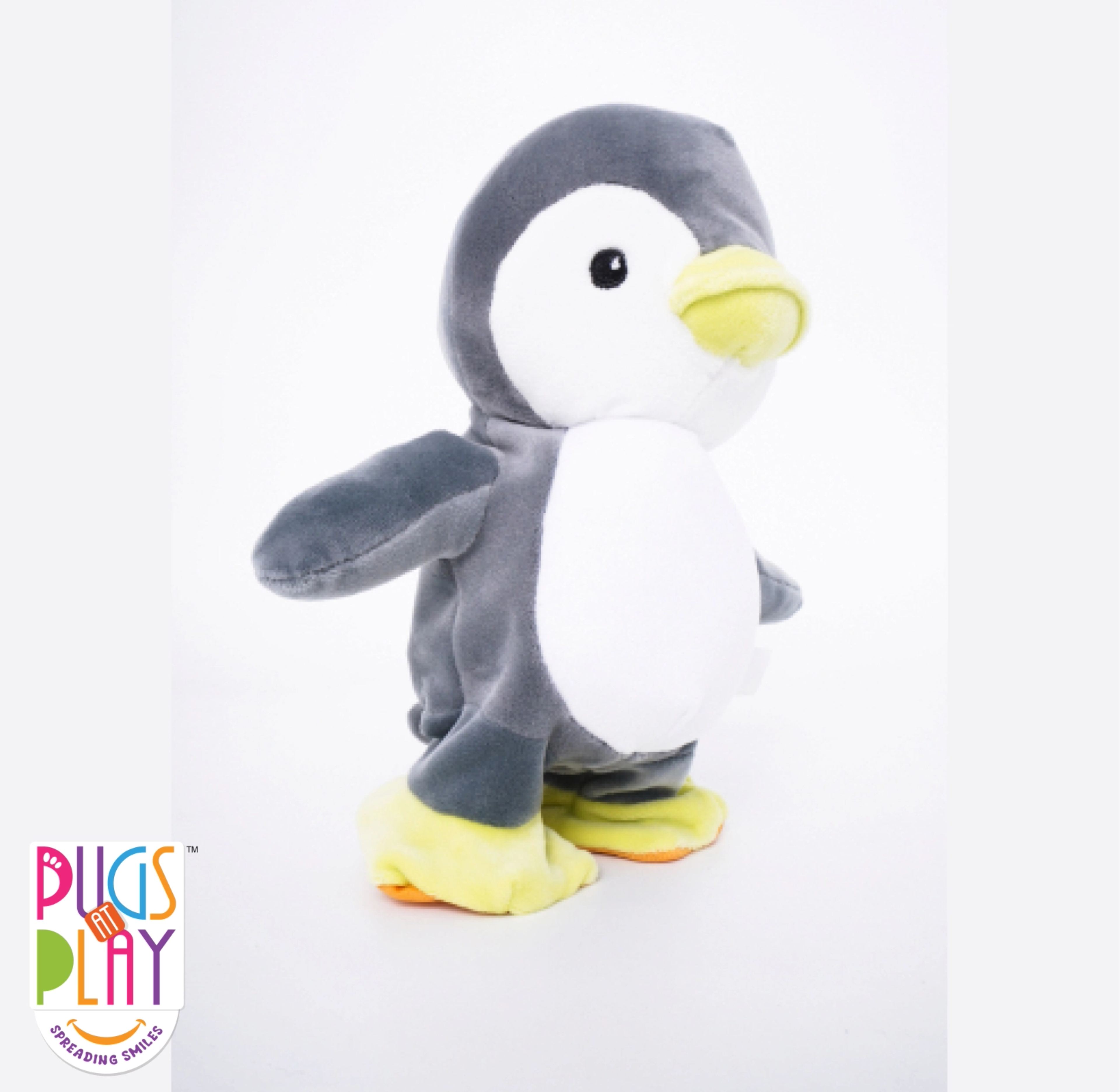 Walking talking top penguin toy