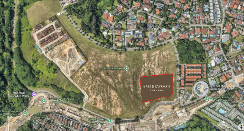Location Map for Amberwood at Holland