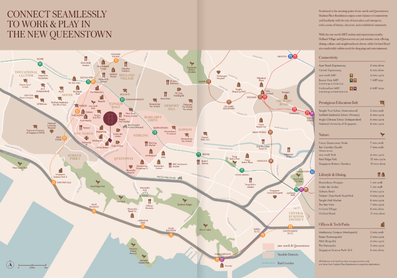 Location Map ofHudson Place Residences