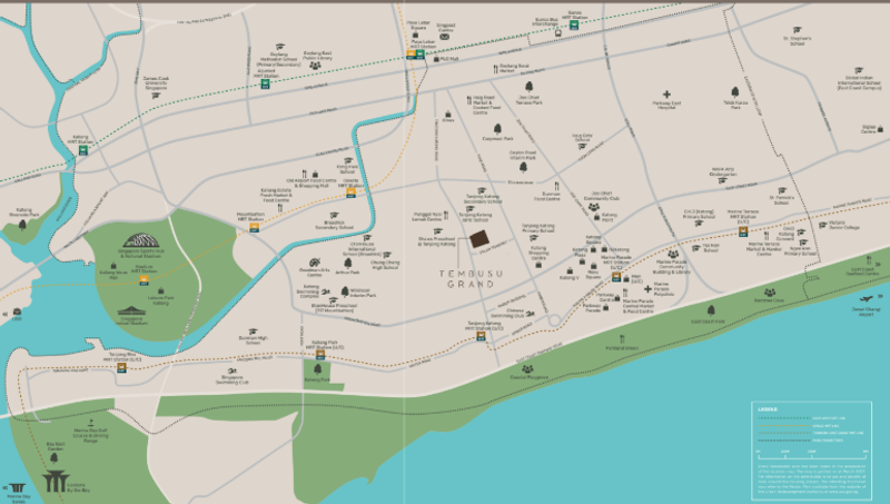 Location Map of Tembusu Grand