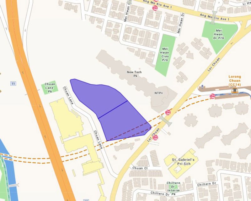 Location Map for Chuan Grove GLS
