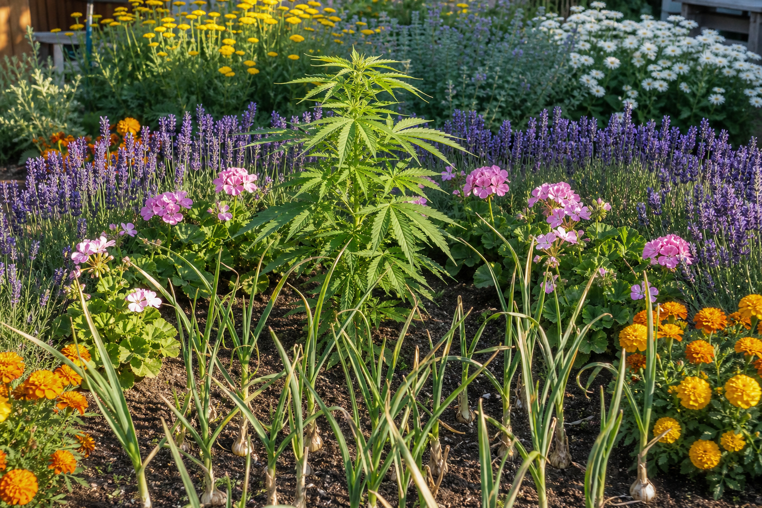7 Companion Plants to Repel the Japanese Beetle from Your Cannabis Plants