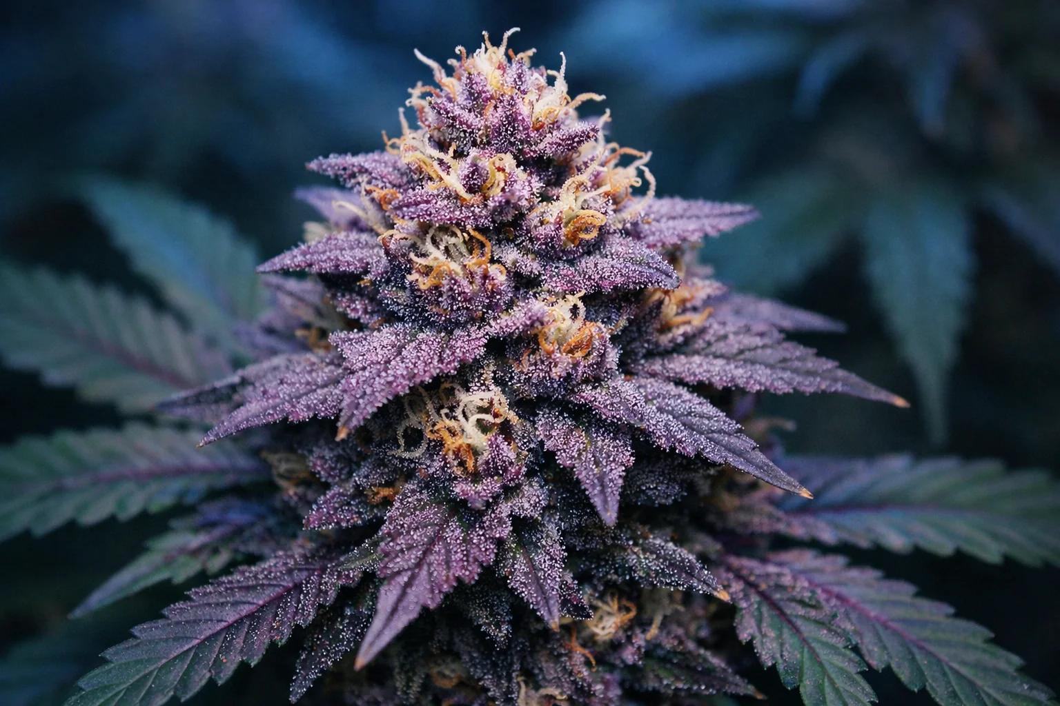 Cannabis plant editorial photo