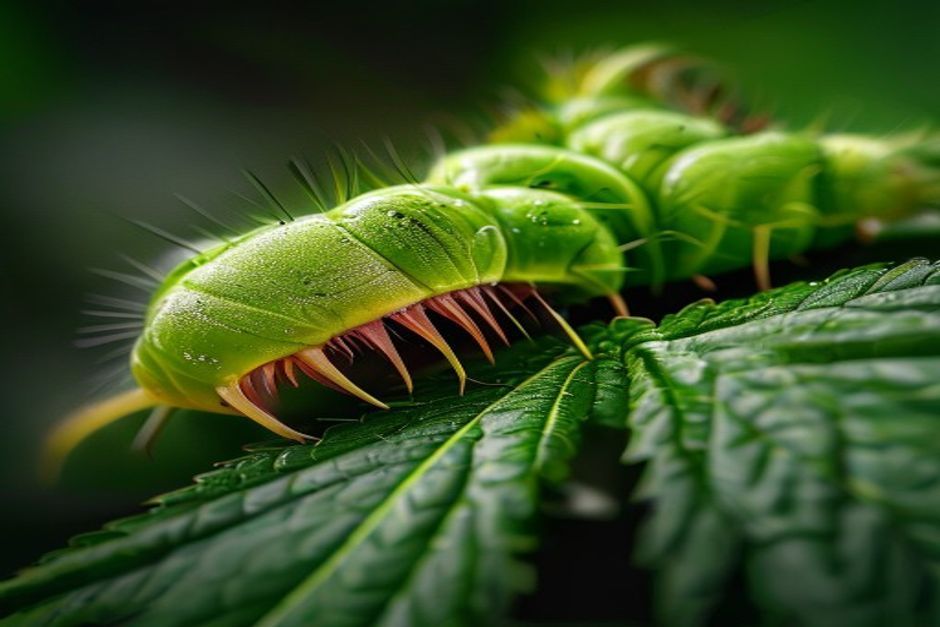 Caterpillars on Cannabis: Practical Guide to Identify Damage and Protect Your Harvest
